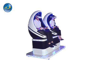 داغ فروش 2 صندلی 9D واقعیت مجازی تخم مرغ بازی ماشین برای پارک تفریحی