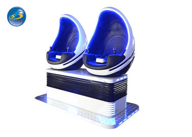 فایبرگلاس Material 9D VR Egg صندلی بازی دستگاه برای پارک تفریحی
