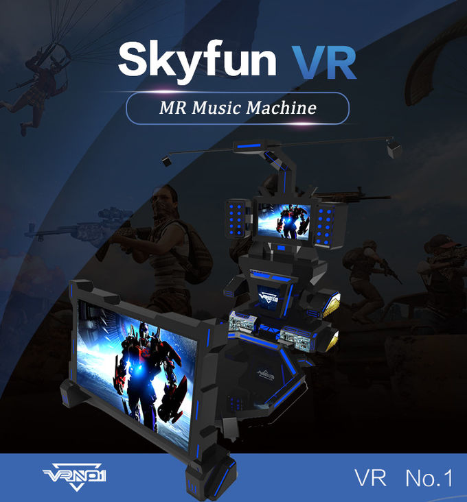 بازی Arcade Skyfun 9D VR Simulator با پخش موسیقی 12 ماه ضمانت