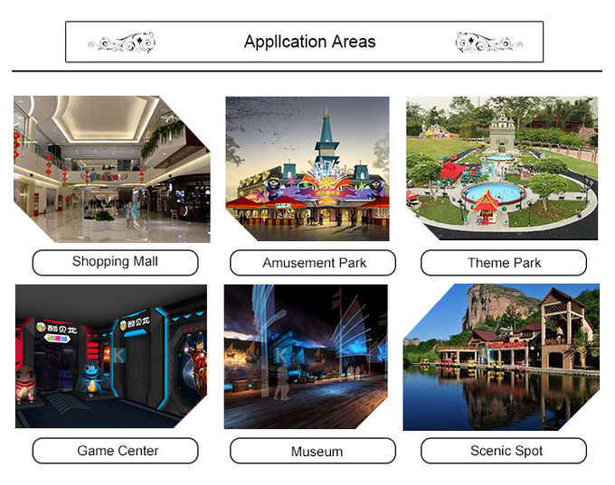 تجهیزات سینمایی پارک تفریحی VR Slide / سینمای واقعیت مجازی Dynamic 9D