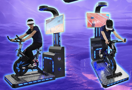 تجهیزات تناسب اندام VR شبیه ساز سواری | شبیه ساز دوچرخه VR | تولید کننده دوچرخه VR چین SKYFUN