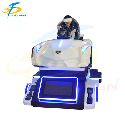 دستگاه شبیه‌ساز ماشین مسابقه‌ای واقعیت مجازی Super Racing VR - تجربه رانندگی حرکتی 4 محوره فراگیر با نمایشگر 32 اینچی، کنترل‌های Logitech و پشتیبانی از چند نفره