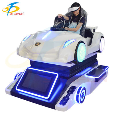 دستگاه شبیه‌ساز ماشین مسابقه‌ای واقعیت مجازی Super Racing VR - تجربه رانندگی حرکتی 4 محوره فراگیر با نمایشگر 32 اینچی، کنترل‌های Logitech و پشتیبانی از چند نفره