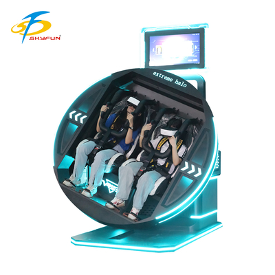 360 Extreme Halo VR Simulator – 360° Full Rotation, 30+ Games, 4K Headset, High ROI