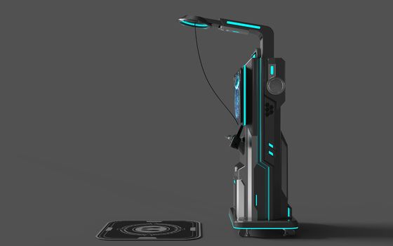 VR اشتراک گذاری شبیه ساز تیراندازی VR | خودکار با سکه، سیستم اندروید، سواری تیراندازی VR کم هزینه، عینک تفنگ Pico و مانیتور 32 اینچی - تولید کننده SKYFUN