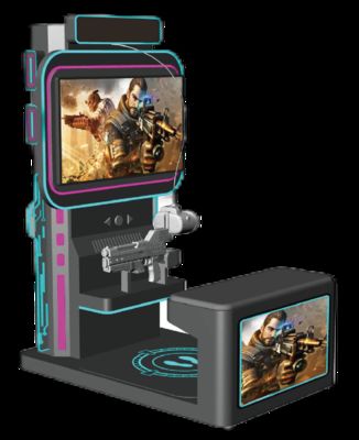 شبیه ساز تیراندازی واقعیت مجازی Fun Flyer | پرداخت با سکه و QR، تیراندازی VR با طراحی صندلی، بیش از 10 بازی، عینک DPVR E3S و مانیتور 42 اینچی – تولید کننده SKYFUN