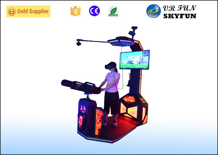 Electric HTC Vive VR Shooting Simulator 9D Virtual Equipment Gatling VR For Entertainment