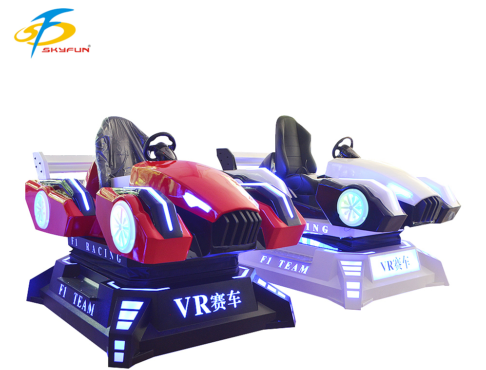 شبیه ساز ماشین سوپر ریسینگ VR تجربه رانندگی حرکتی 9D با چرخش 360 ° ، کنسول لمسی 22 اینچی ، فرمان لوجیتک و عینک Deepun VR