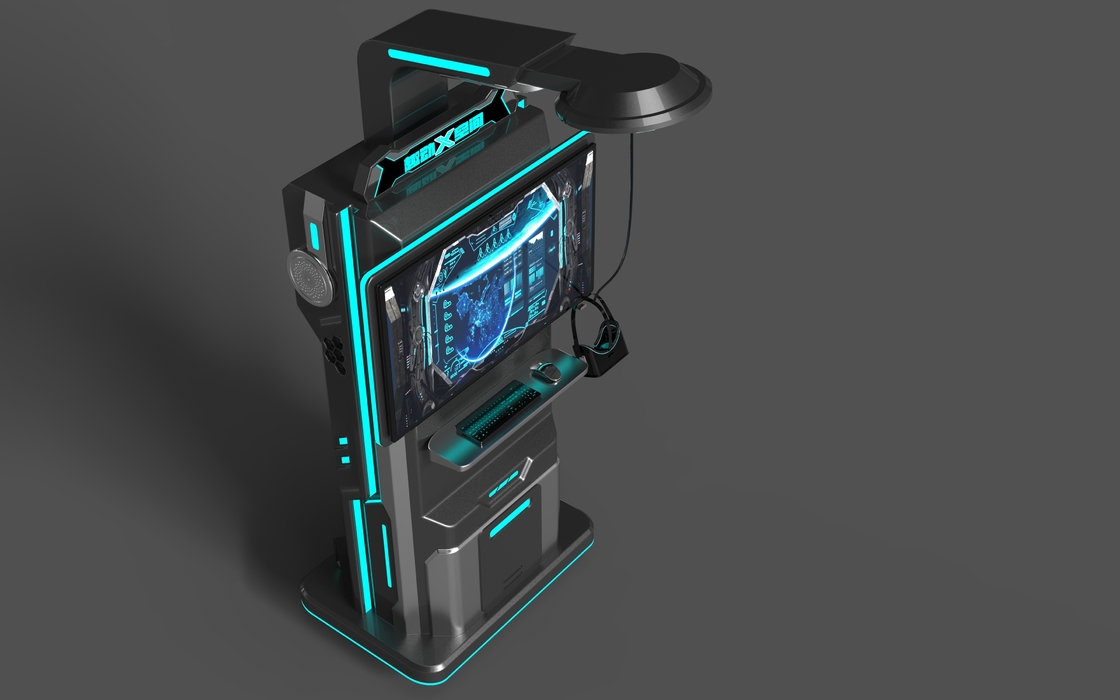 VR اشتراک گذاری شبیه ساز تیراندازی VR | خودکار با سکه، سیستم اندروید، سواری تیراندازی VR کم هزینه، عینک تفنگ Pico و مانیتور 32 اینچی - تولید کننده SKYFUN