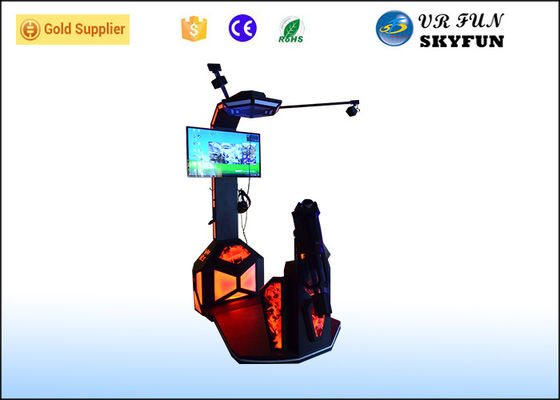 ماجراجویی ماجراجویی تیراندازی VR Simulator 9D ماشین نبرد مجازی با چراغهای درخشان آبی