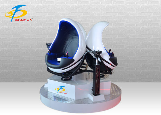 صندلی تخم مرغ SKYFUN VR + 9D Triple VR Pod با بازی تیراندازی همهجانبه